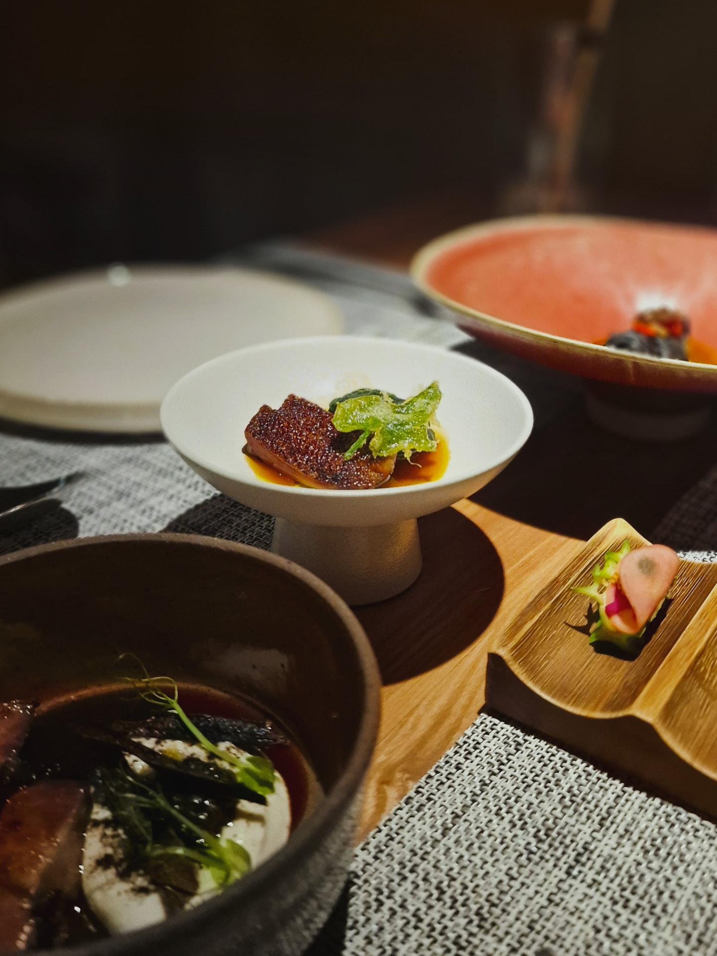 The Hammond signature dish presentation